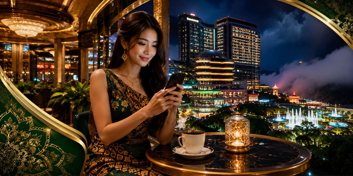 Kasino mudah alih tema batik di Genting Highlands — ilustrasi keselamatan data cashgo88
