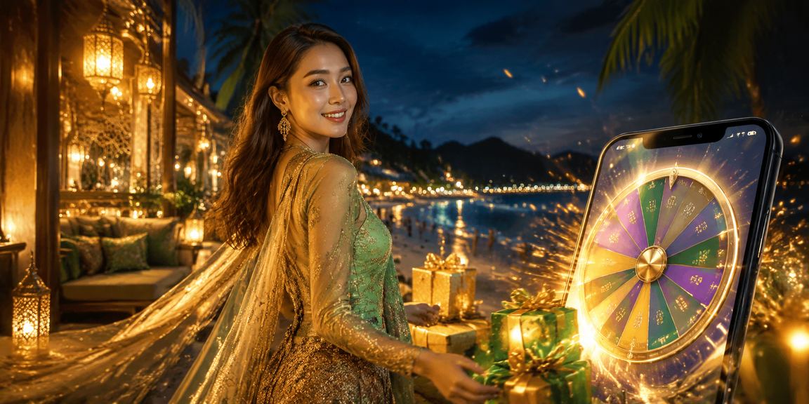 Suasana permainan hari raya gaya Malaysia di Langkawi untuk peminat sukan tempatan